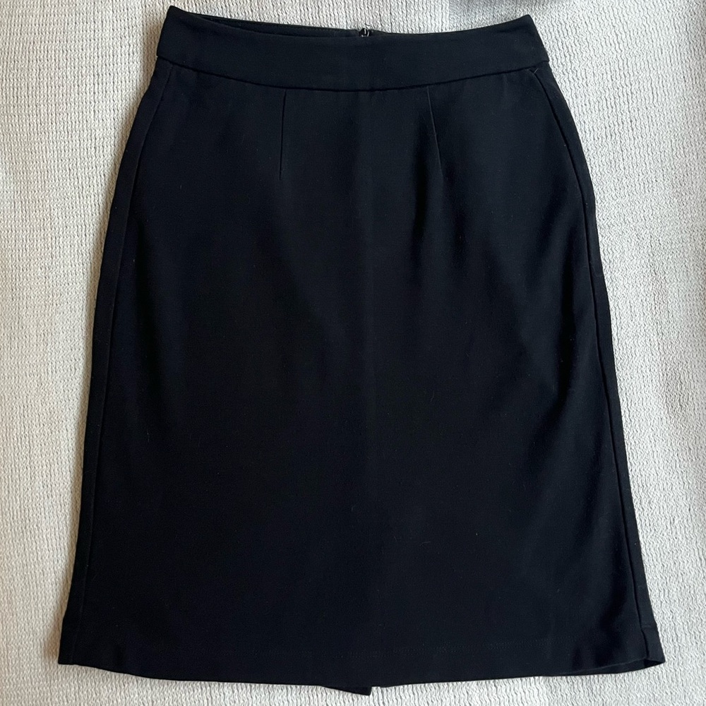 Classic Black Pencil Skirt